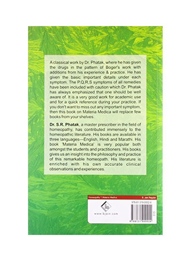 Materia Medica Of Homoeopathic Medicines paperback english - 30 Jun 2003  - Image 2
