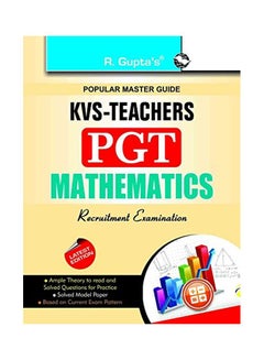 KVS-Teachers PGT Mathemetics Recruitment Examination paperback english - 01 Jan 2011 