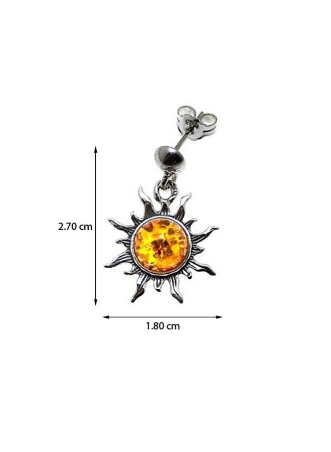 Ian & Valeri Co. Flaming   Sterling Silver Earrings - Image 2