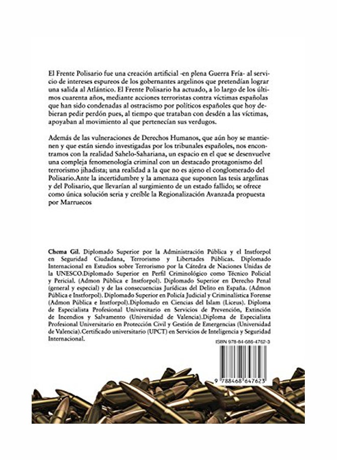 Polisario: Historia De Un Frente Contra Los Derechos Humanos Y La Seguridad Internacional paperback spanish - January 12, 2014  - Image 2