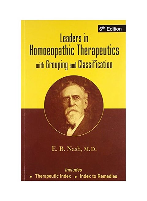 Leaders In Homoeopathic Therapeutics With Grouping And Classification paperback english - 30 Jun 2002