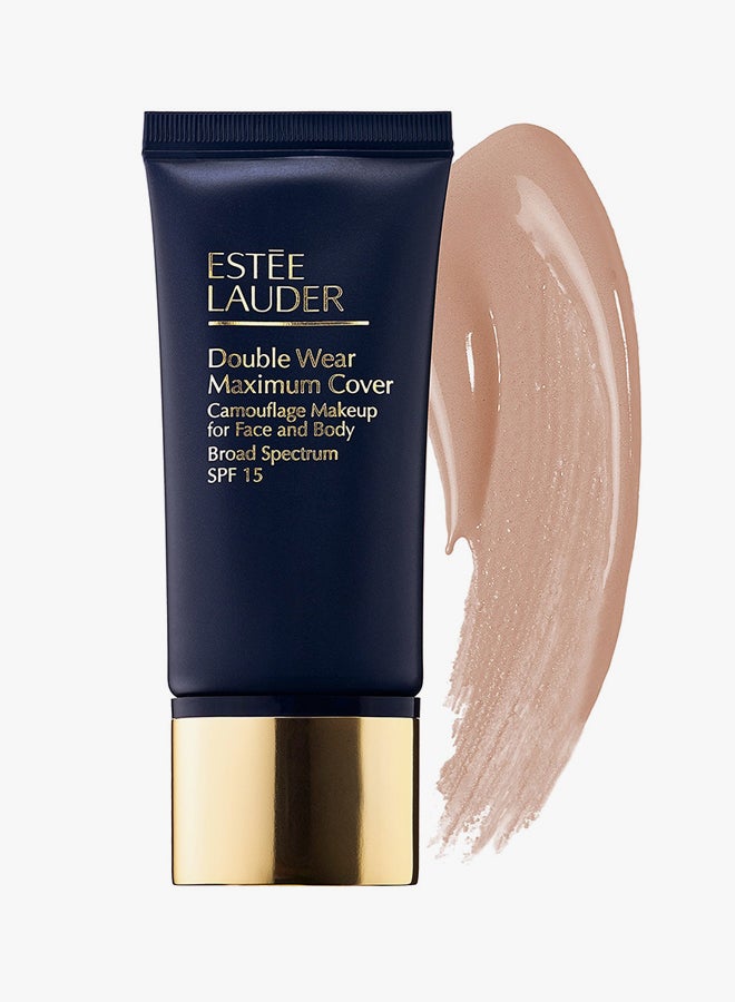 ESTEE LAUDER Double Wear Maximum SPF 15 Foundation 2C5 Creamy Tan - Image 2
