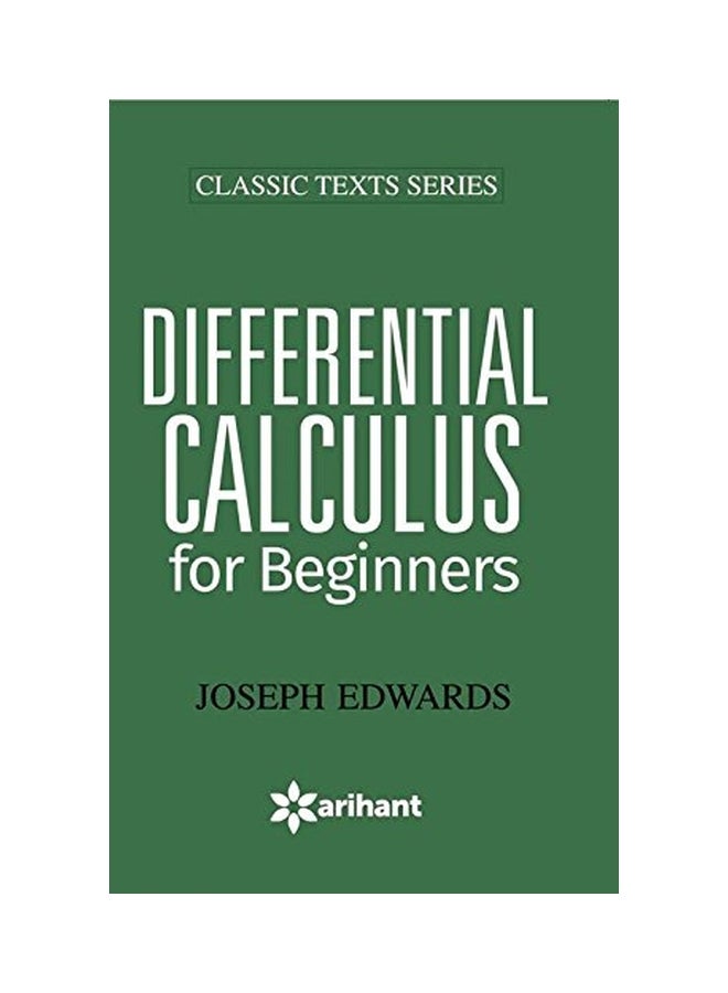 Differential Calculus For Beginners paperback english - 01 Jan 2016