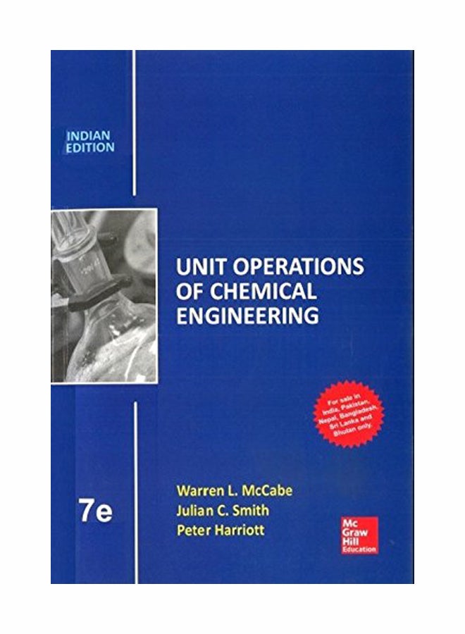 Unit Operations Of Chemical Engineering paperback english - 20 Jun 2014