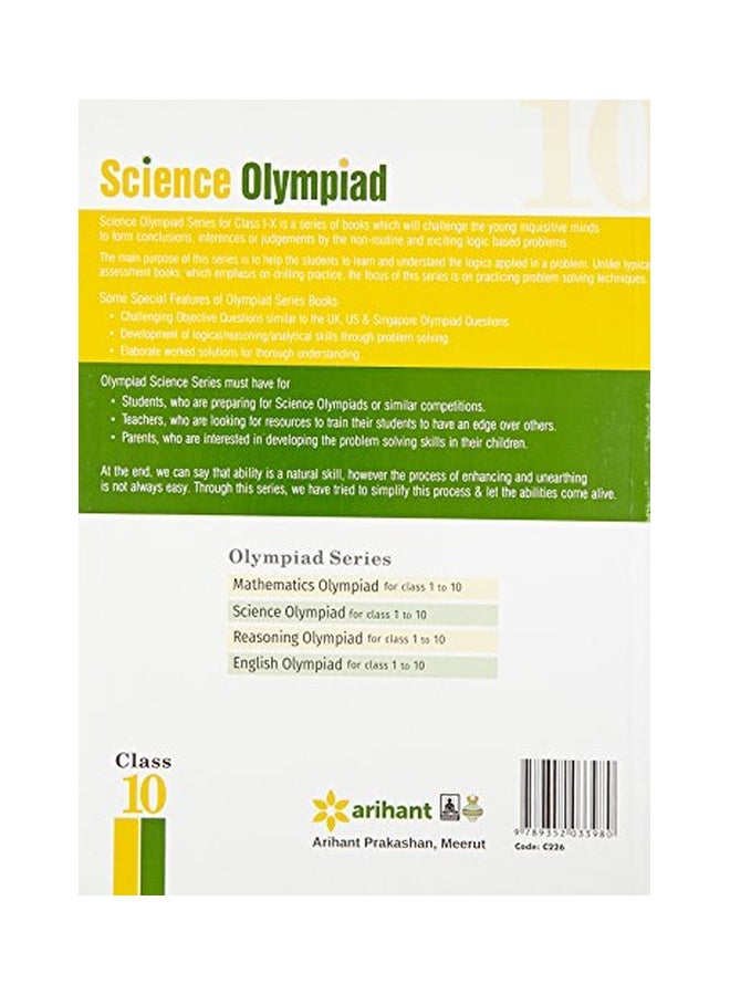 Olympiad Science: Class 10 paperback english - 01 Jan 2015 - Image 2