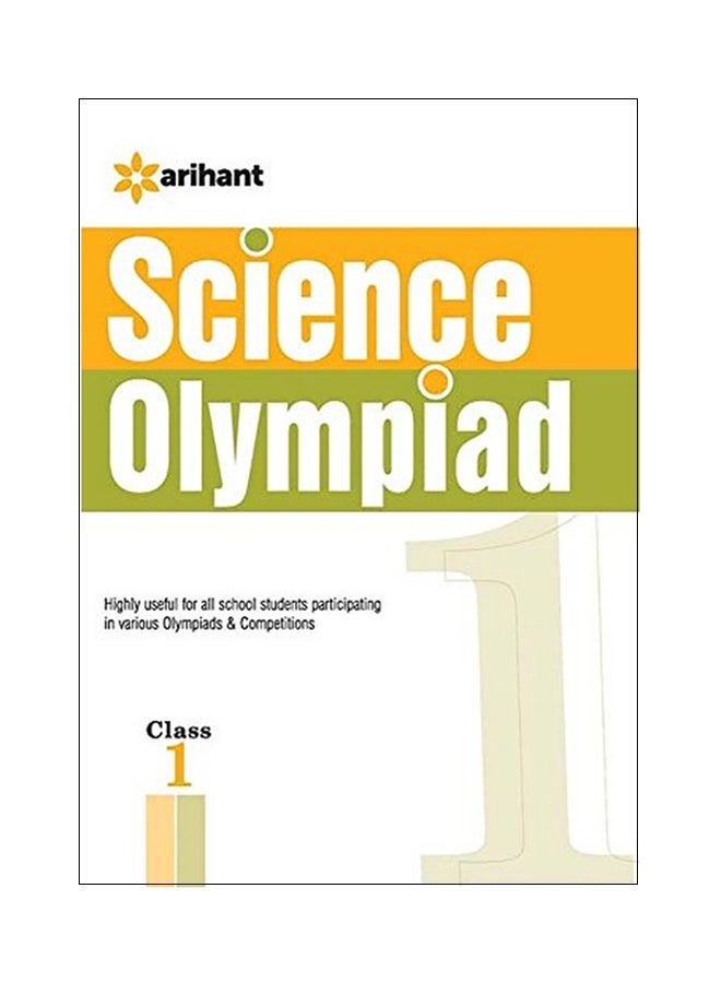 Science Olympiad Class 1 Paperback English - 01 Jan 2016