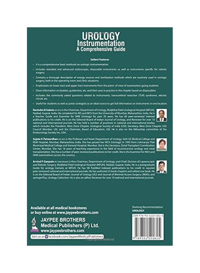 Urology Instrumentation: A Comprehensive Guide paperback english - 20 Dec 2015
