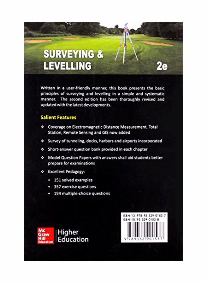 Surveying And Levelling Paperback English by N N Basak - 21 Apr 2014