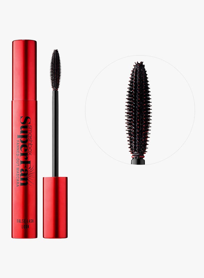SmashBox Superfan Fanned-out Mascara Black - Image 2