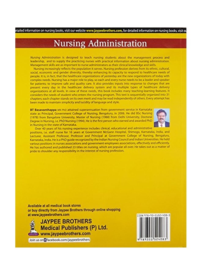 Nursing Administration paperback english - 20 May 2014  - Image 2