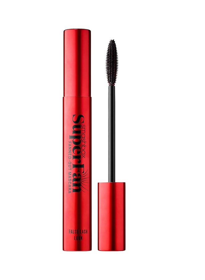 SmashBox Superfan Fanned-out Mascara Black - Image 1