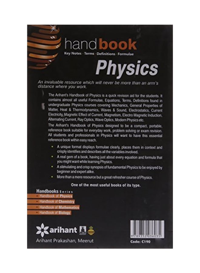 Handbook Of Physics paperback english - 01 Jan 2015  - Image 2