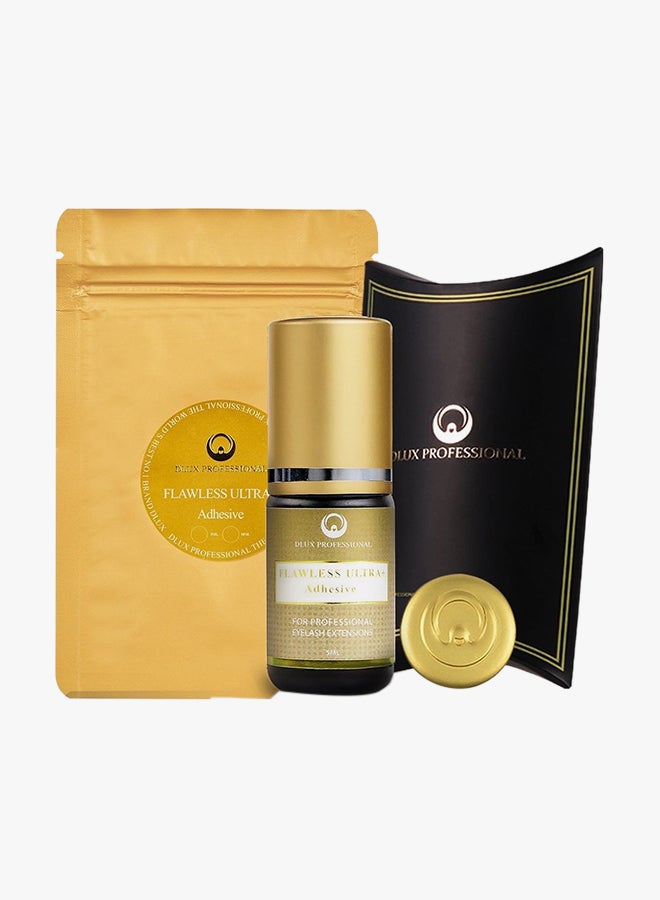 DLUX PROFESSIONAL Flawless Eyelash Extension Glue Clear - Image 3