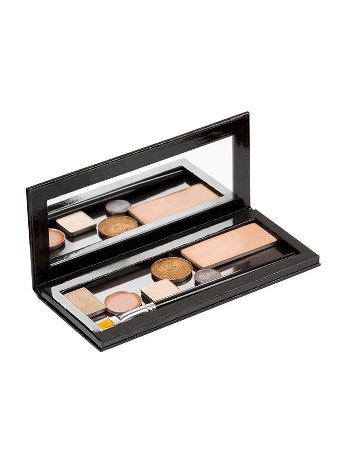 JUVITUS Empty Customizable Magnetic Makeup Palette Black  - Image 1