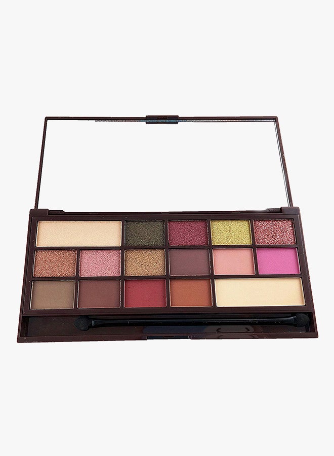 REVOLUTION - Rose Gold Chocolate Bar Eyeshadow Palette Multicolour - Image 1