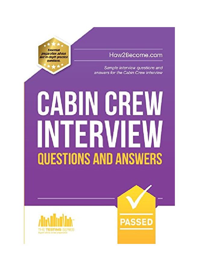 Cabin Crew Interview Questions And Answers paperback english - 01 Mar 2013 - v1551191269/N21256544A_1