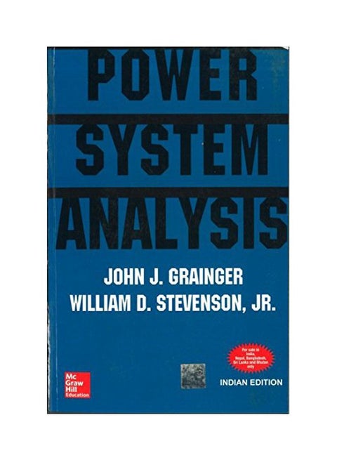 Power System Analysis Paperback English by John J. Grainger - 05 Dec 2003