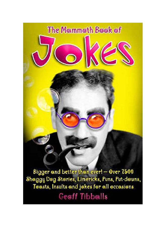 The Mammoth Book Of Jokes Paperback English by Geoff Tibballs - 19 Oct 2006 