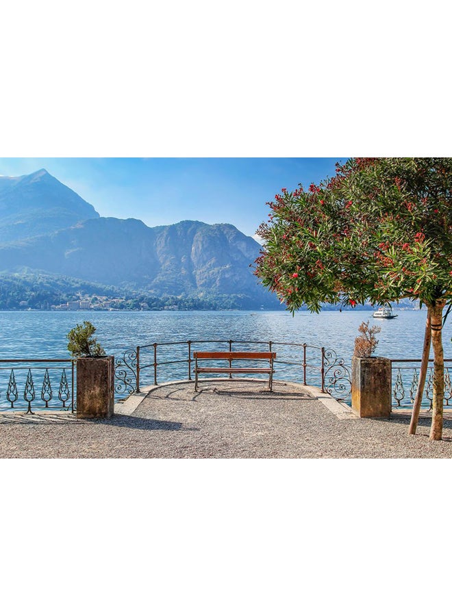 3D View Of The Lake Wallpaper Multicolour 3X3meter