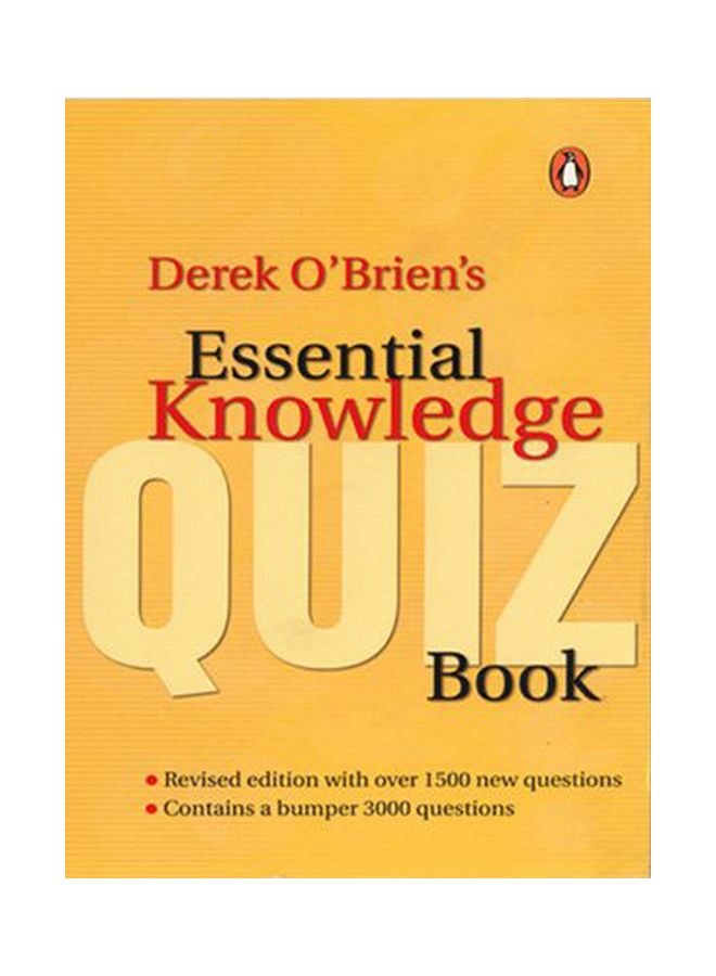 Derek O'Brien's Essential Knowledge Quiz Book paperback english - 07 Jul 2006 