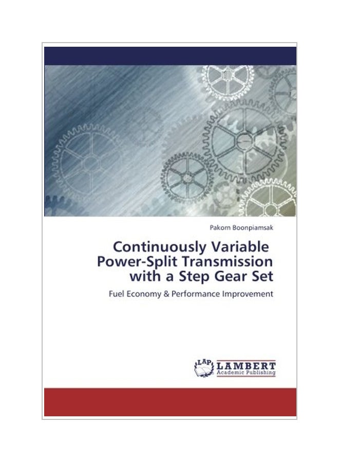 null - Continuously Variable Power-split Transmission With A Step Gear Set paperback english - 14 Jan 2013 - Image 1