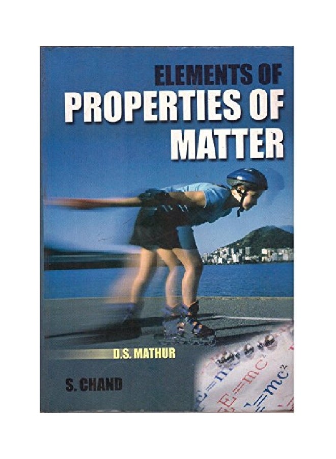 Elements Of Properties Of Matter paperback english - 01 Dec 2010 