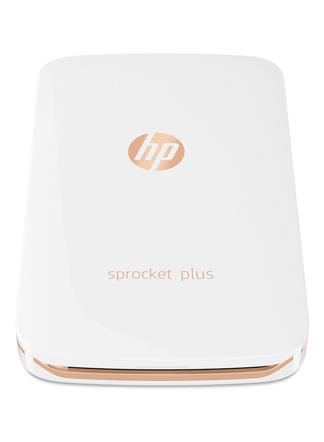 HP طابعة سبروكيت بلس طراز 2Fr85A أبيض - Image 1