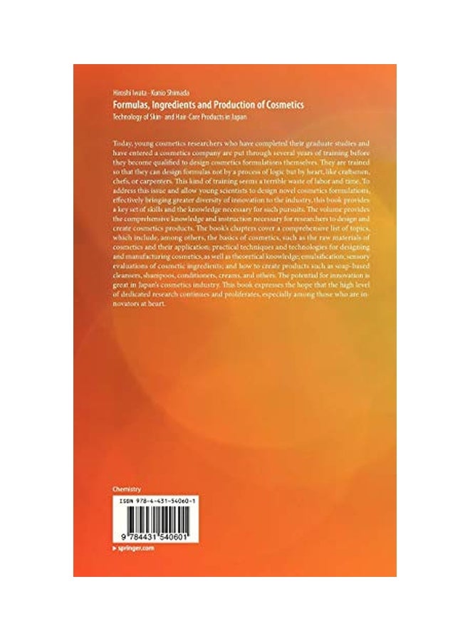 Formulas, Ingredients And Production Of Cosmetics hardcover english - 03 Oct 2012 - Image 2