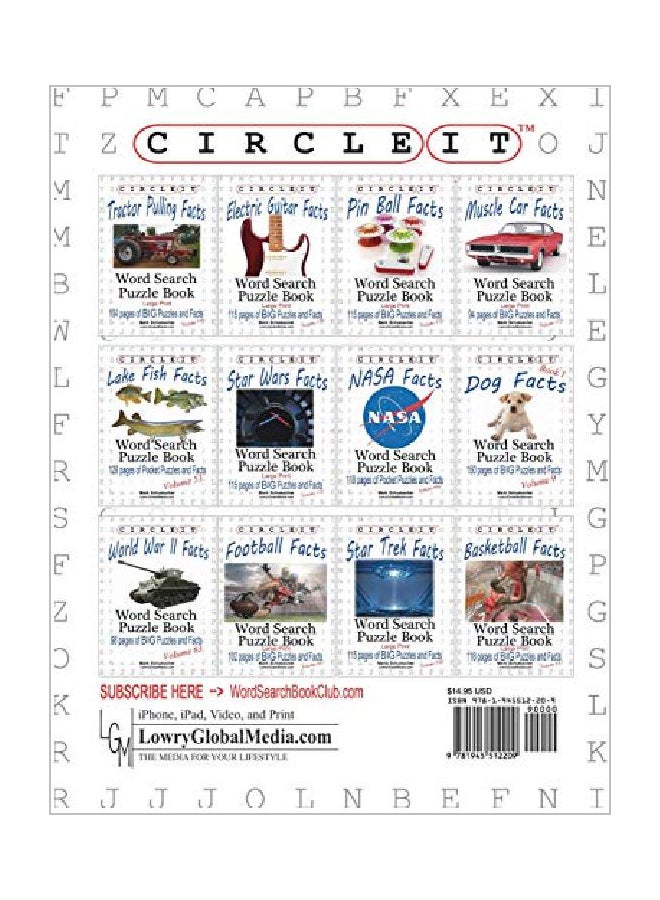 null - Circle It: Ice Hockey Facts, Large Print, Word Search, Puzzle Book paperback english - 11 Feb 2017 - Image 1