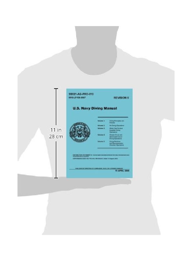 U.S. Navy Diving Manual Hardcover English - 01 Oct 2010  - Image 3