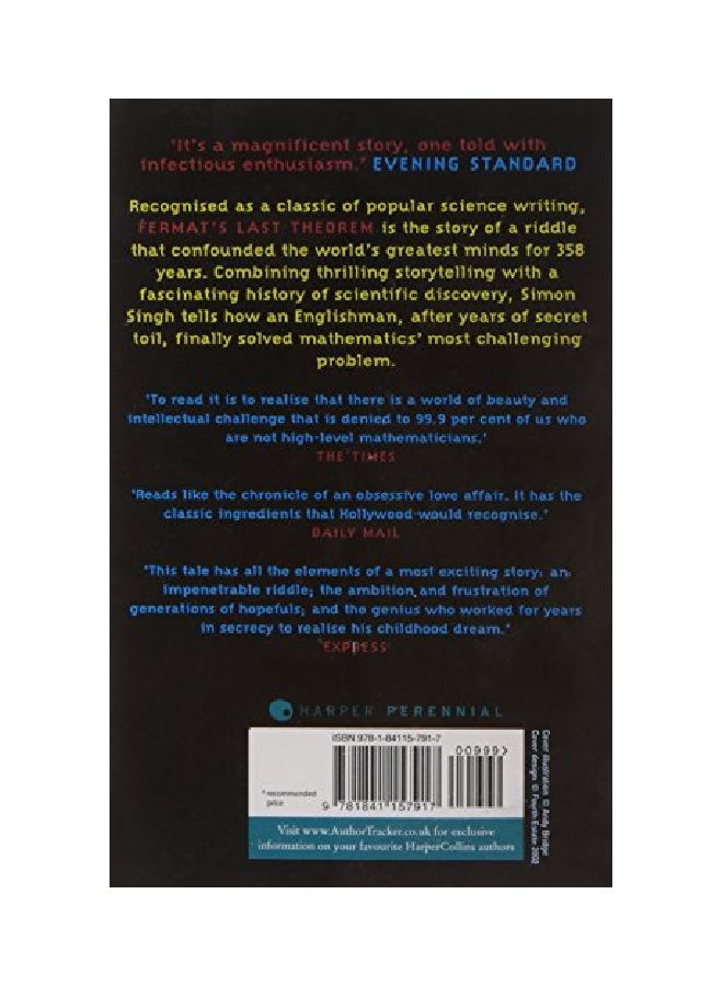 Fermat's Last Theorem Paperback English by Dr. Simon Singh - 05 Jun 2002  - Image 2