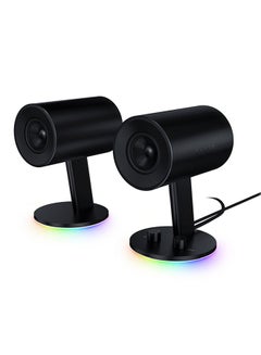 Nommo Chroma 2.0 Rear Bass Ports USB Audio Wired Gaming Speakers