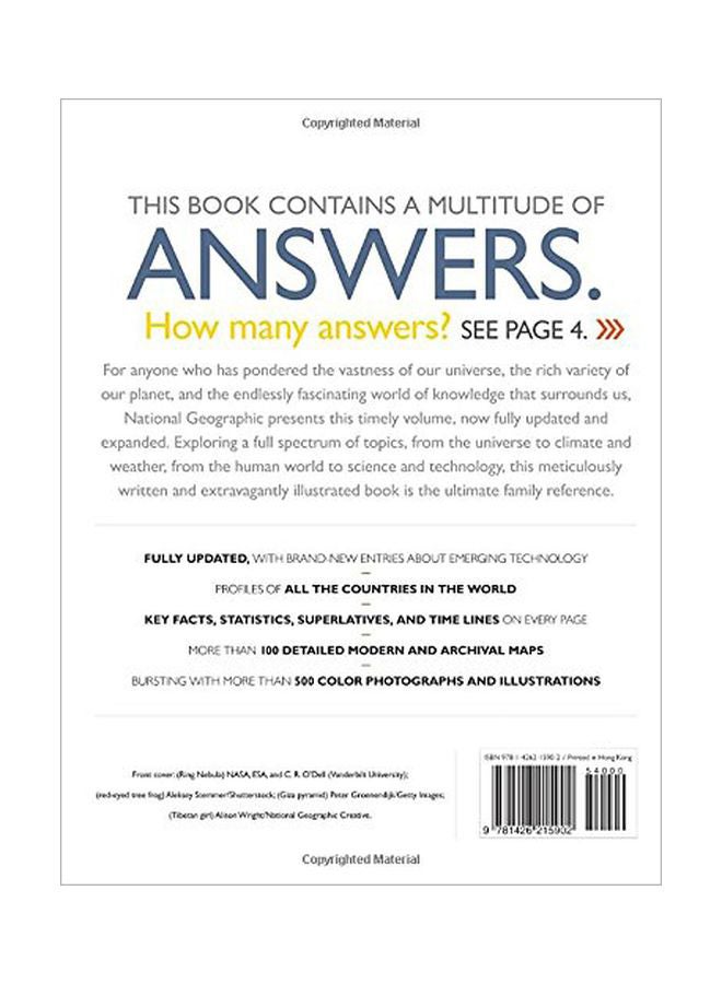 National Geographic Answer Book: 10, 001 Fast Facts About Our World hardcover english - 06 Oct 2015  - Image 2