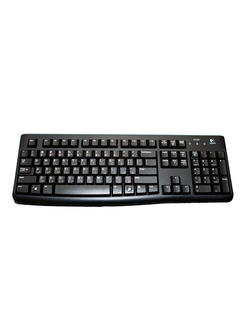 K120 Comfortable Quiet Typing Keyboard Black