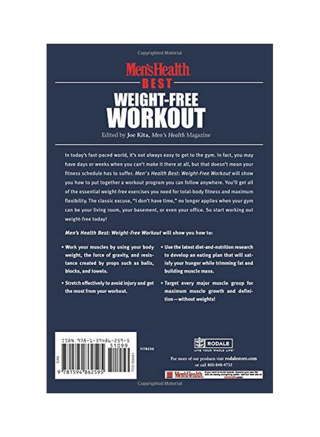 Men's Health: Best Weight-Free Workout paperback english - 17 Sep 2005  - Image 2