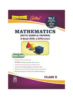 Golden Mathematics: A Book With A Difference For Class 10 (With Sample Papers) Paperback English by Kishan Hari - 36168