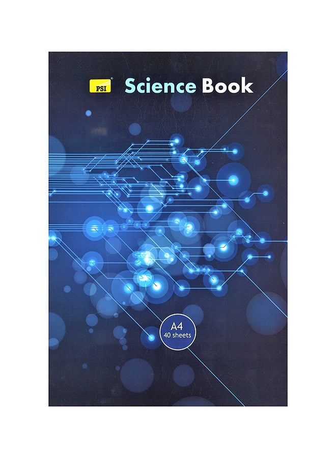 بي اس اي - دفتر ملاحظات علوم قياس A4 أزرق - Image 1