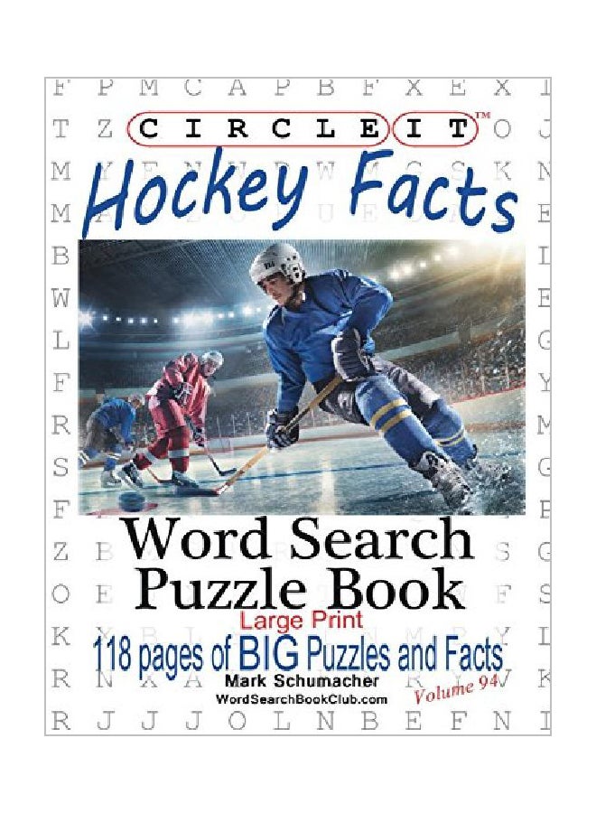 null - Circle It: Ice Hockey Facts, Large Print, Word Search, Puzzle Book paperback english - 11 Feb 2017 - Image 1