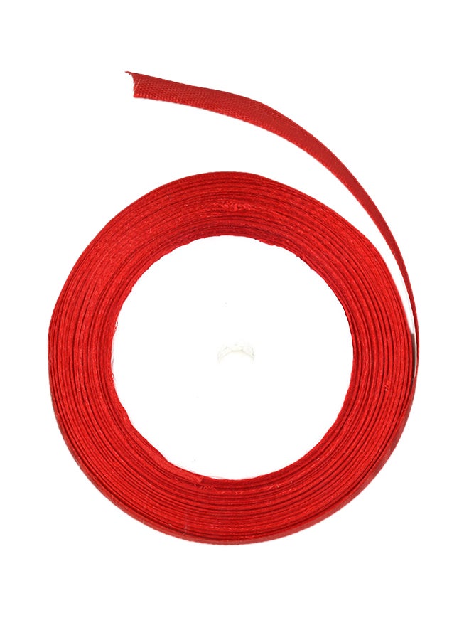 Thin Craft Ribbons Red