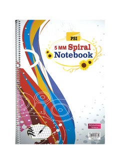 A4 Size Spiral Notebook, 70 Pages Multicolour