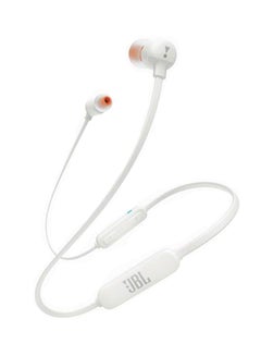 T110Bt Wireless Bluetooth In-Ear Headphone Headset White