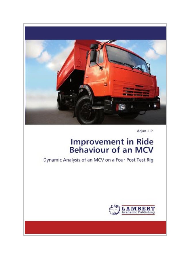 null - Improvement In Ride Behaviour Of An Mcv paperback english - 09 Dec 2011 - Image 1