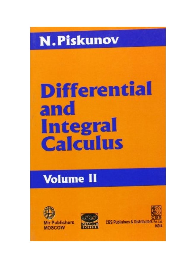 Differential And Integral Calculus: Volume II paperback english - 1 Dec 1999  - Image 1