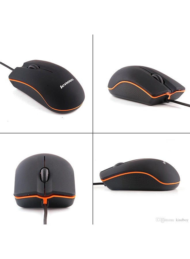 Lenovo - M20 Mini Wired Mouse Black - Image 1
