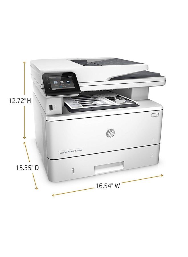 HP طابعة M426Fdn متعددة الوظائف طراز 6W14A أبيض - Image 4