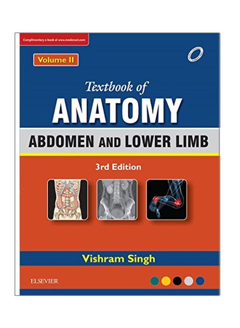 Textbook Of Anatomy, Volume 2, Edition Paperback English by Vishram Singh - 09 Jul 2018