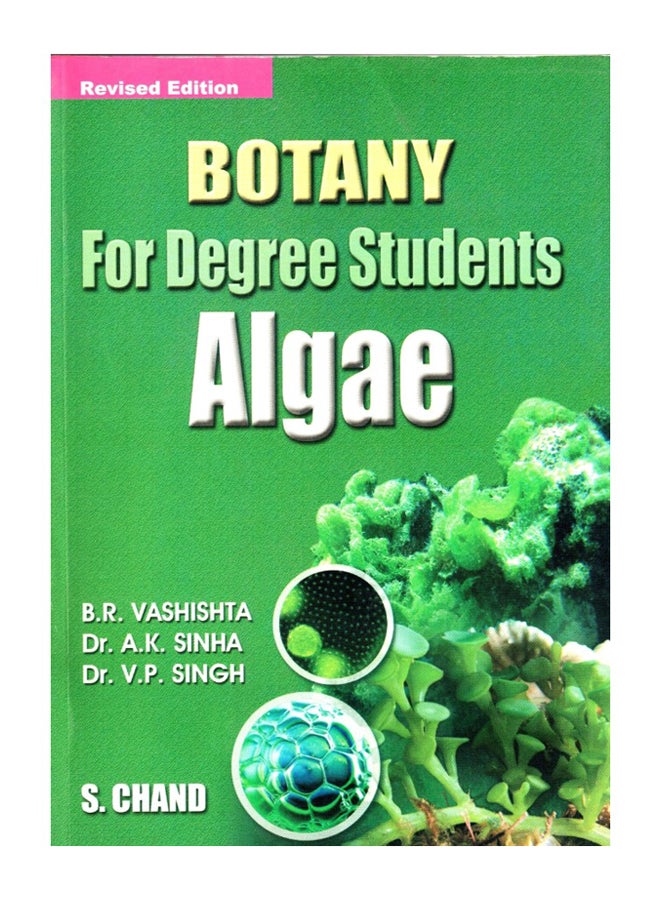 Botany For Degree Students Algae paperback english