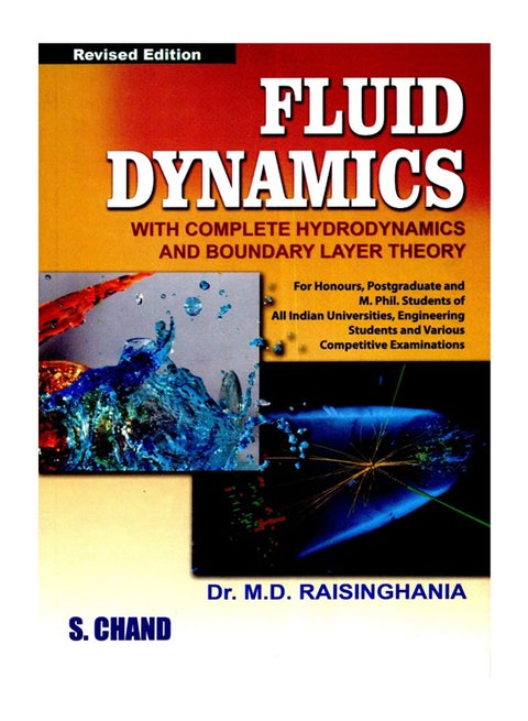 Fluid Dynamics - Revised Edition Paperback English by Dr.M.D.Raisinghania