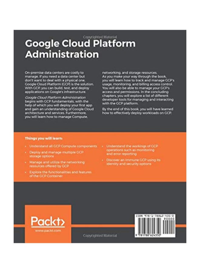 Google Cloud Platform Administration paperback english  - Image 2