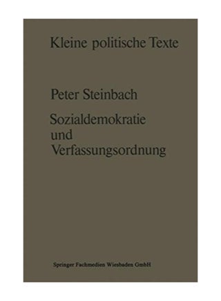Sozialdemokratie Und Verfassungsverst ndnis paperback german - v1551247543/N21220019A_1